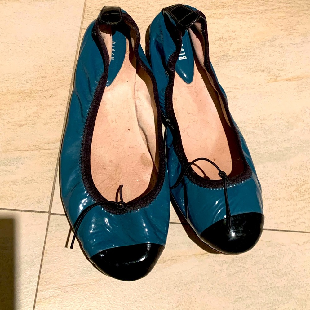 Bloch ballet flat blue/black 8.5